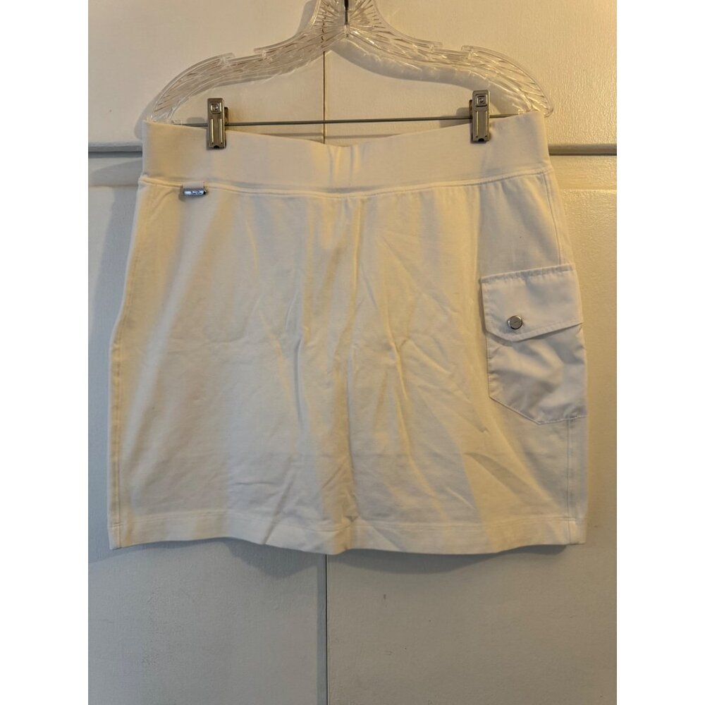 New! Lauren Active, Ralph Lauren Skort, White, Size Medium, Pockets